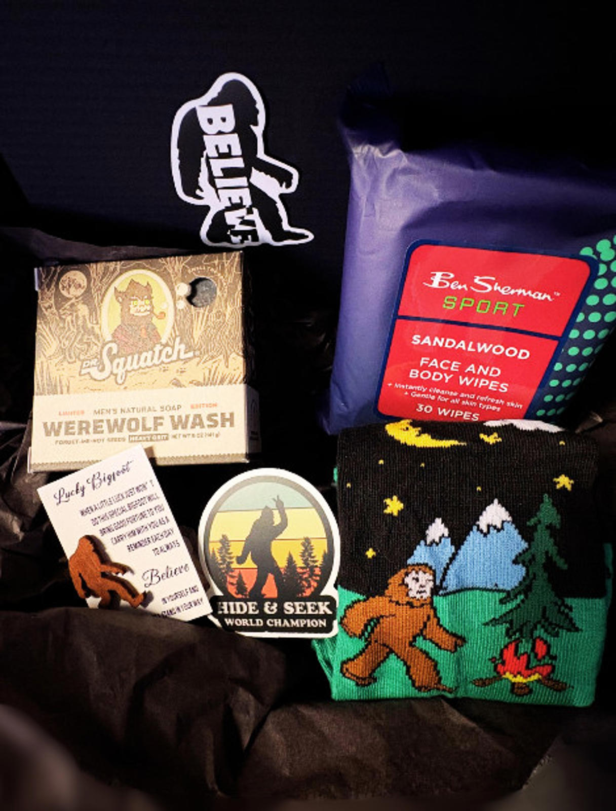 Dr Squatch Bigfoot Horror Care Package – Halloween/Holiday Gift Box