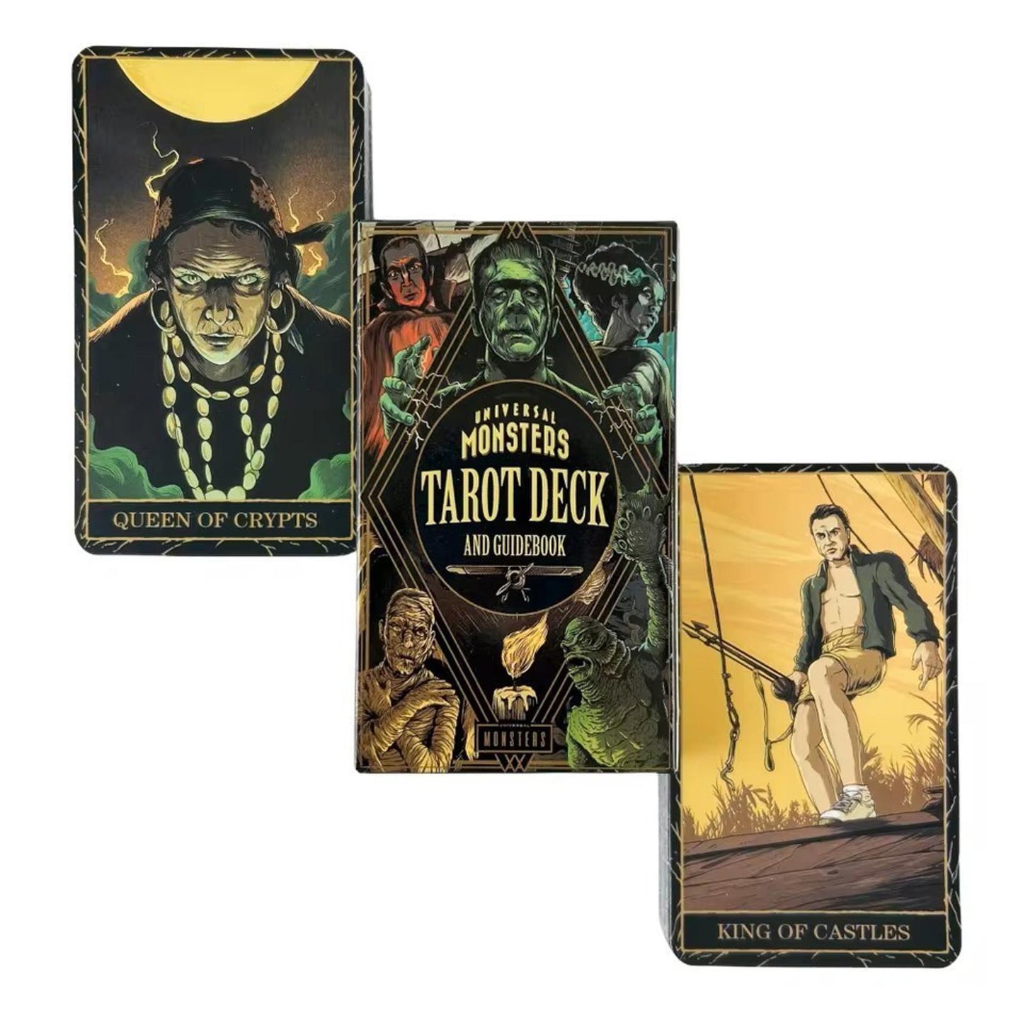 Universal Monsters Tarot Deck & Guidebook - 78 Cards of Cinematic Horror Magic
