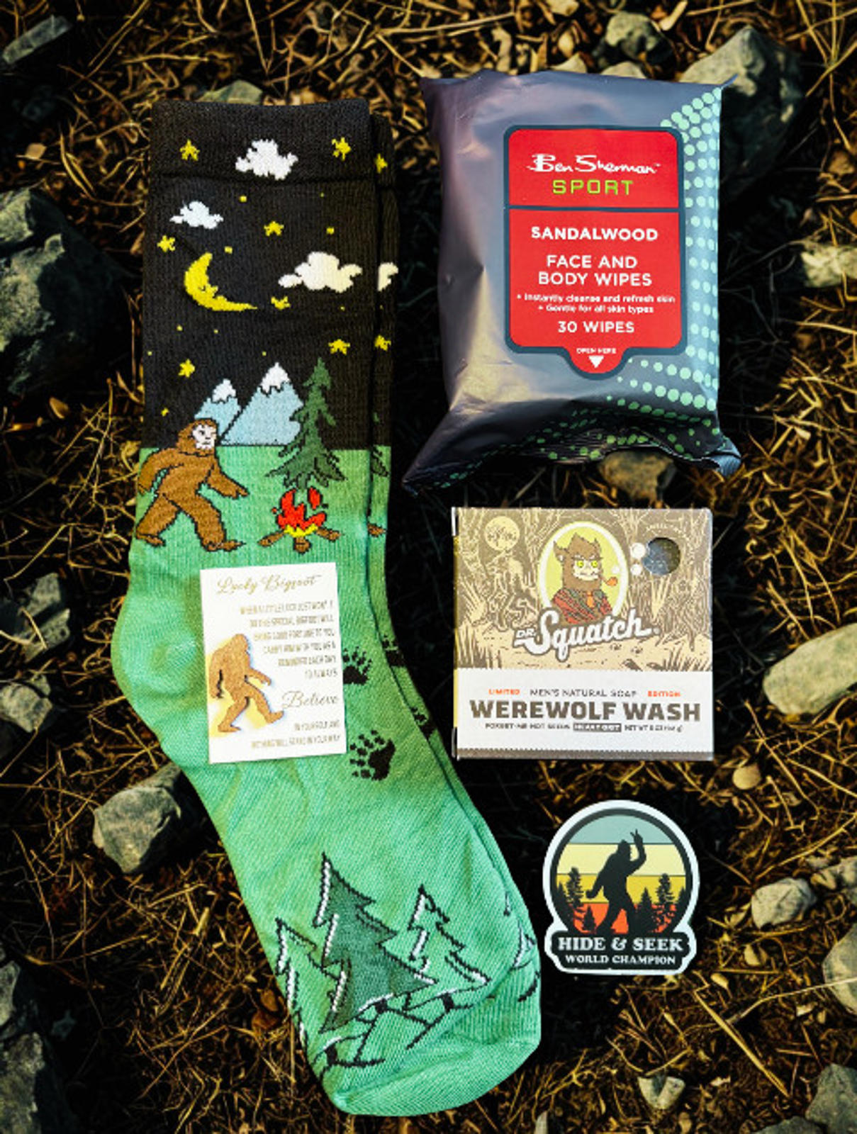Dr Squatch Bigfoot Horror Care Package – Halloween/Holiday Gift Box