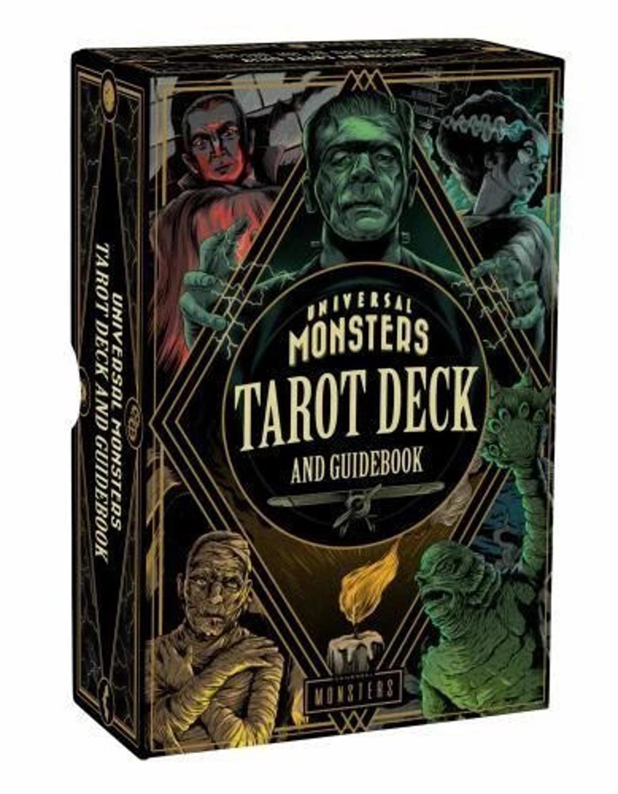 Universal Monsters Tarot Deck & Guidebook - 78 Cards of Cinematic Horror Magic