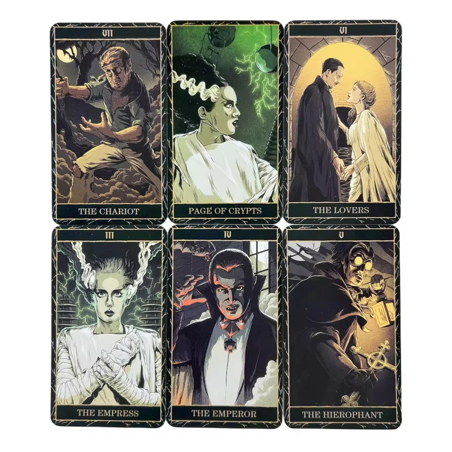 Universal Monsters Tarot Deck & Guidebook - 78 Cards of Cinematic Horror Magic