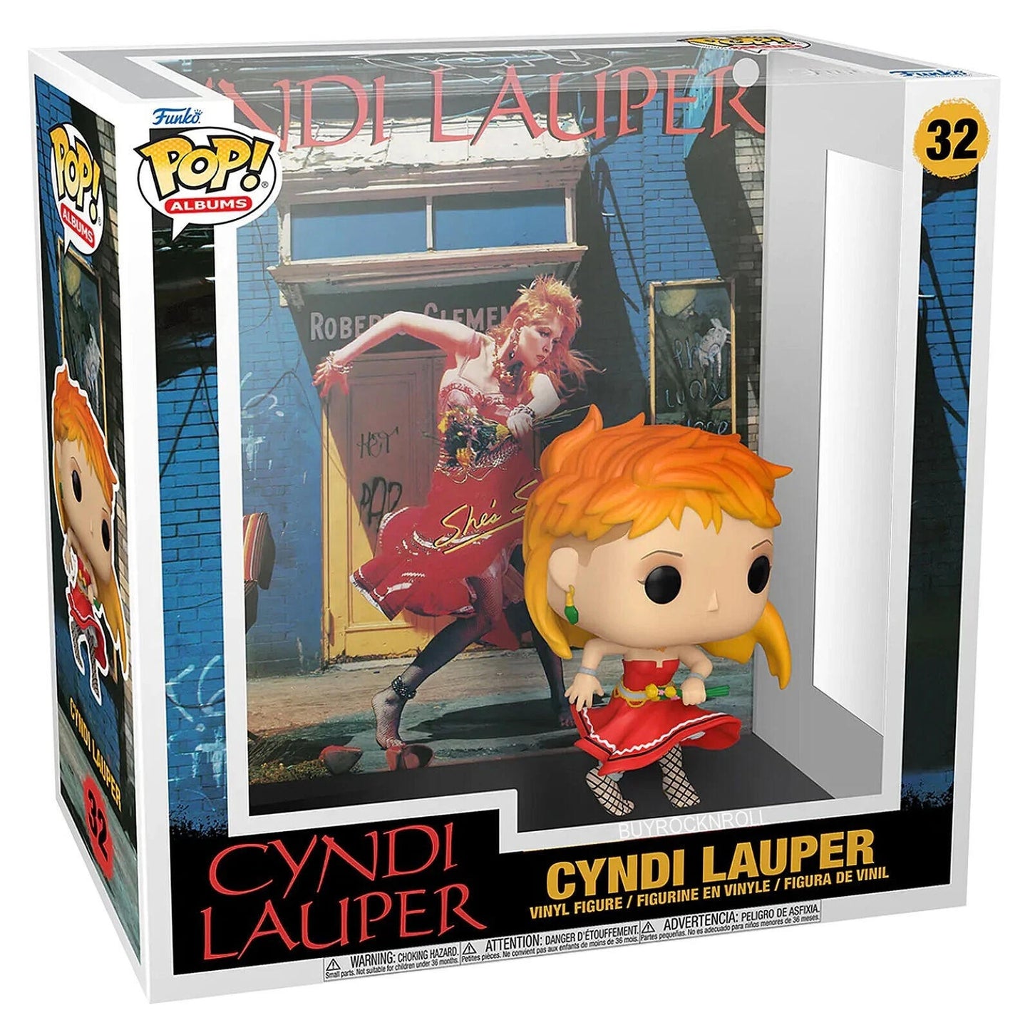 Funko Pop! Album #32 – Cyndi Lauper “She’s So Unusual” Vinyl Figure  (Mint)