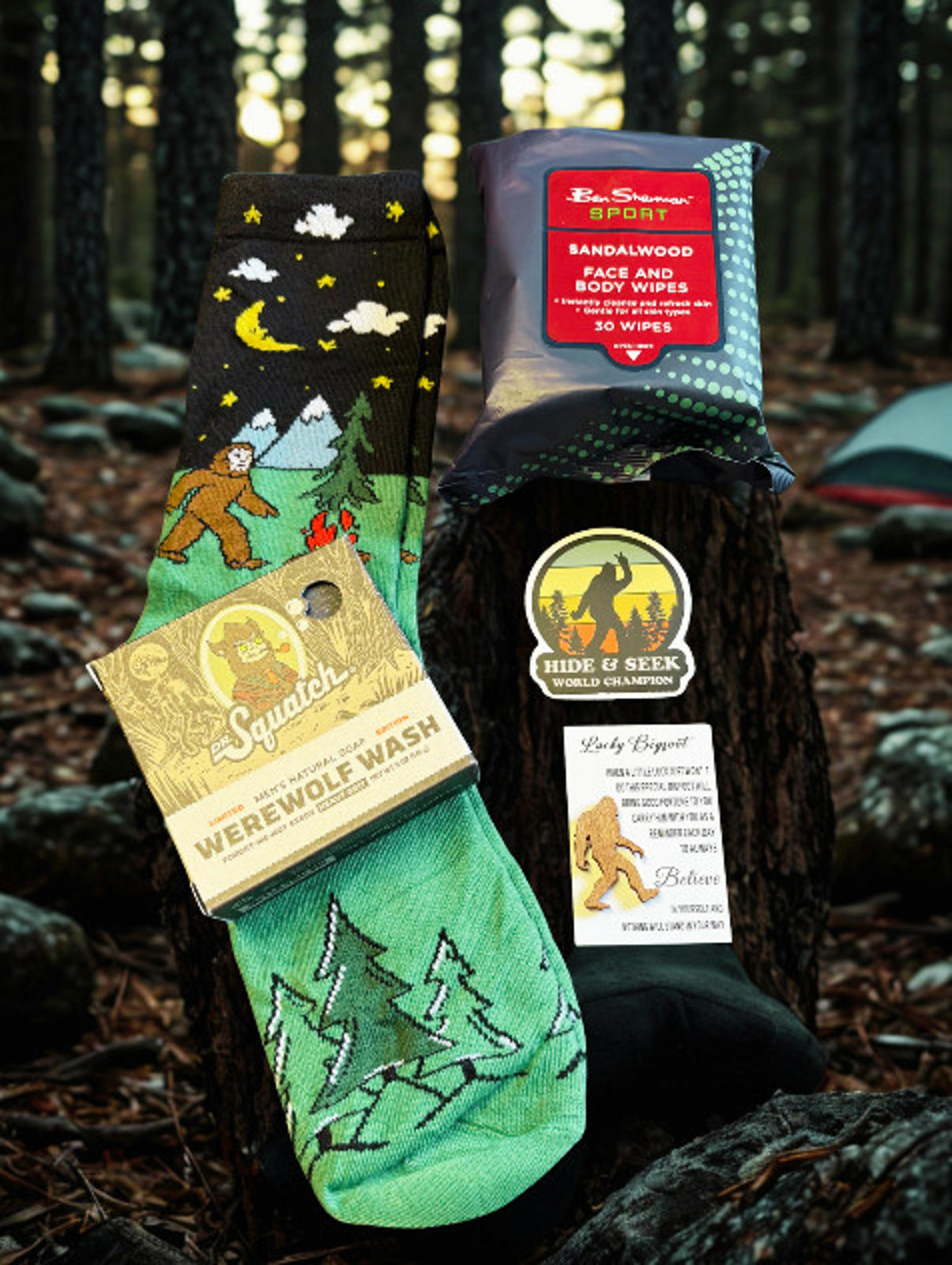 Dr Squatch Bigfoot Horror Care Package – Halloween/Holiday Gift Box