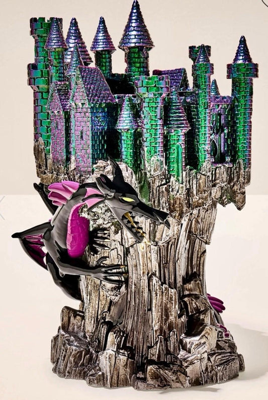 Bath & Body Works -Maleficent Disney Villains 3‑Wick Candle Castle Holder -NEW