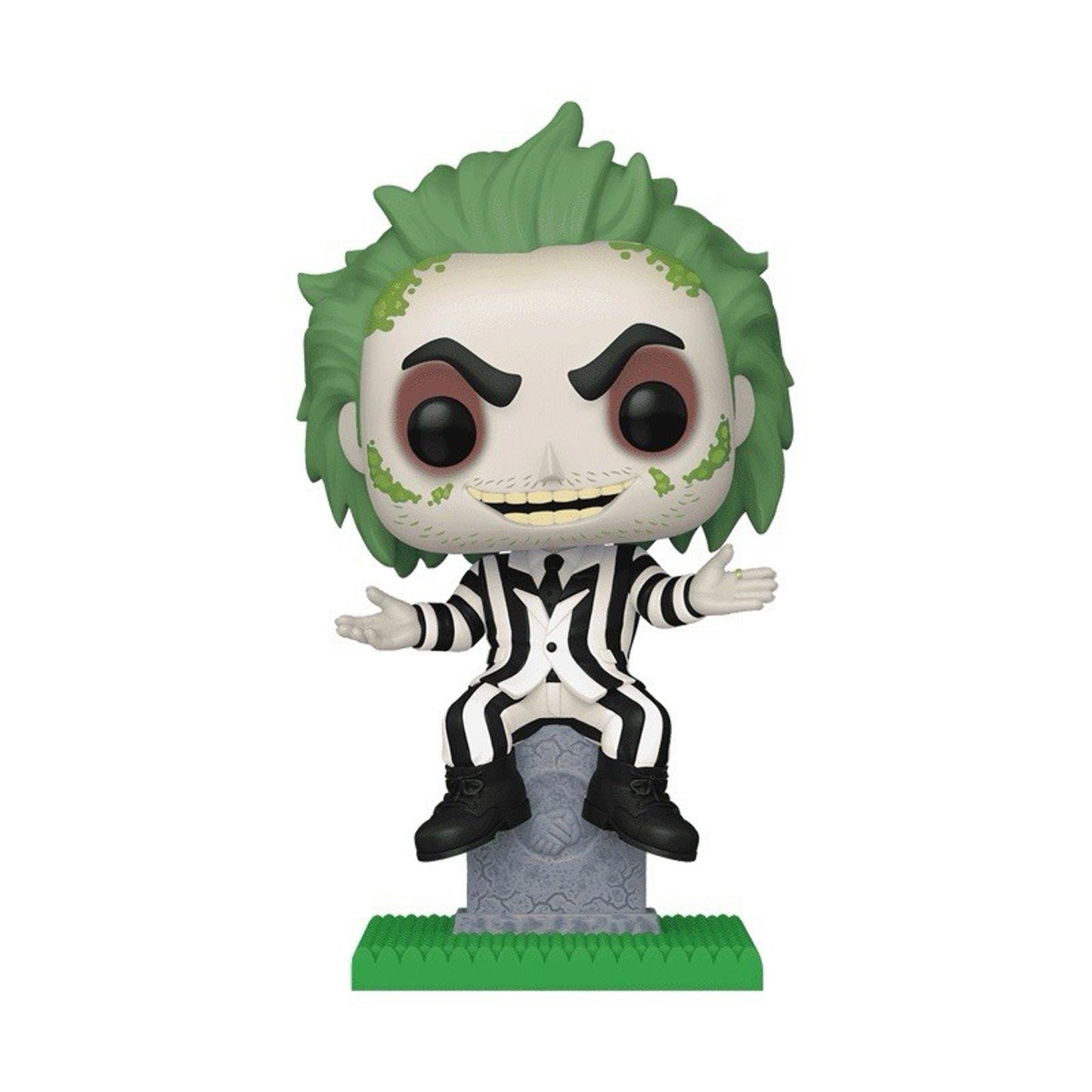 Funko Pop! Plus: Beetlejuice- Beetlejuice on Tombstone #1757 & Beetlejuice Socks
