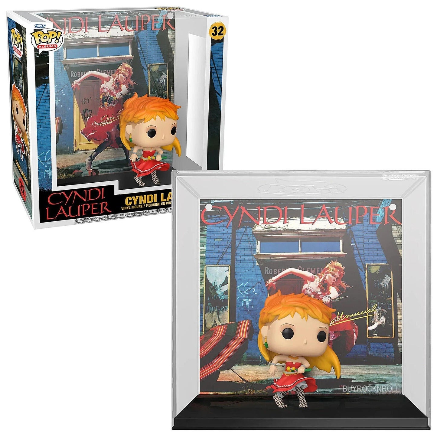 Funko Pop! Album #32 – Cyndi Lauper “She’s So Unusual” Vinyl Figure  (Mint)