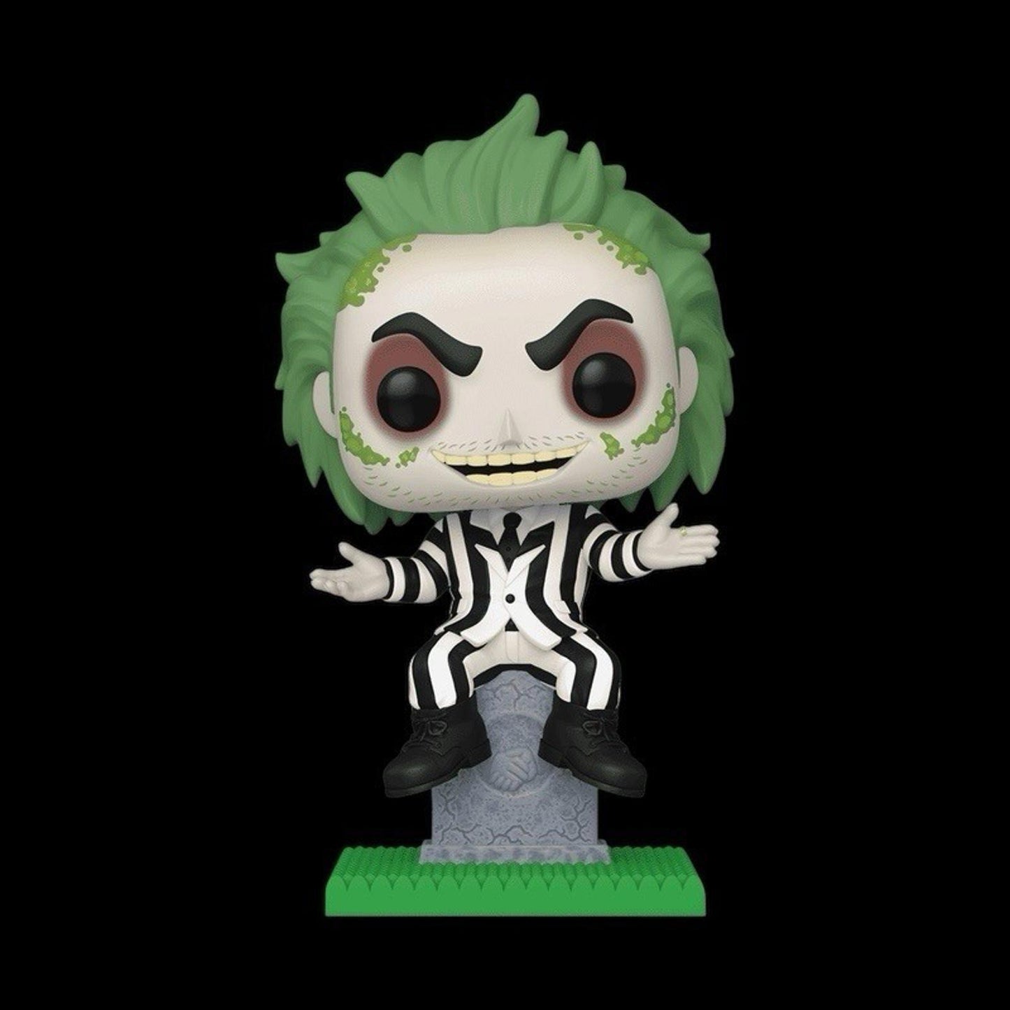 Funko Pop! Plus: Beetlejuice- Beetlejuice on Tombstone #1757 & Beetlejuice Socks