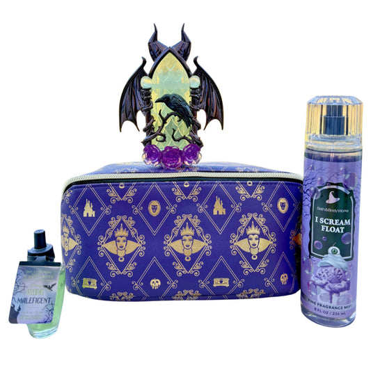 Bath & Body Works–Maleficent Disney Villains 4-Piece Bundle - Nightlight, Bag