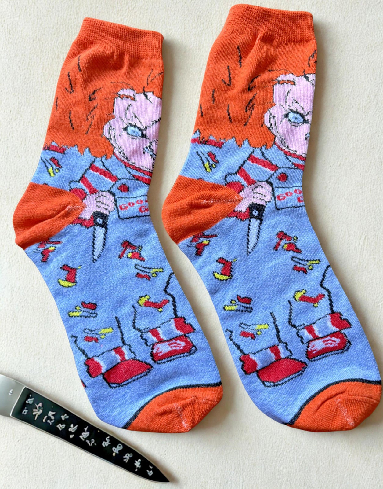 Every Day Is Halloween Sock Gift Box- Chucky, Pennywise, Pinhead, Boo Self Care